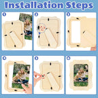 VOKOY 45 Pack DIY Wooden Picture Frames - Image 6