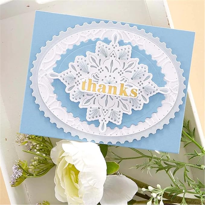 Mvchifay Cutting Dies Metal Stencils Scrapbooking Tool DIY Craft Carbon Steel - Image 5