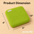 Woolbuddy Wool Felting Pad 6 x 6 x 1.5 Inch, Durable Needle Felting Mat - Image 3