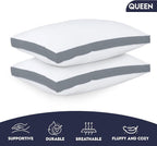 Utopia Bedding Bed Pillows for Sleeping King Size, Soft & Fluffy Pillow - Image 4