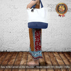 TOPDesign 3-Pack Super Strong Large 12oz Cotton Canvas Tote Bags, Reusable - Image 2