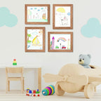 Kids Art Frames, 8.5x11 Front Opening Kids Artwork Frames Changeable, Dark - Image 5