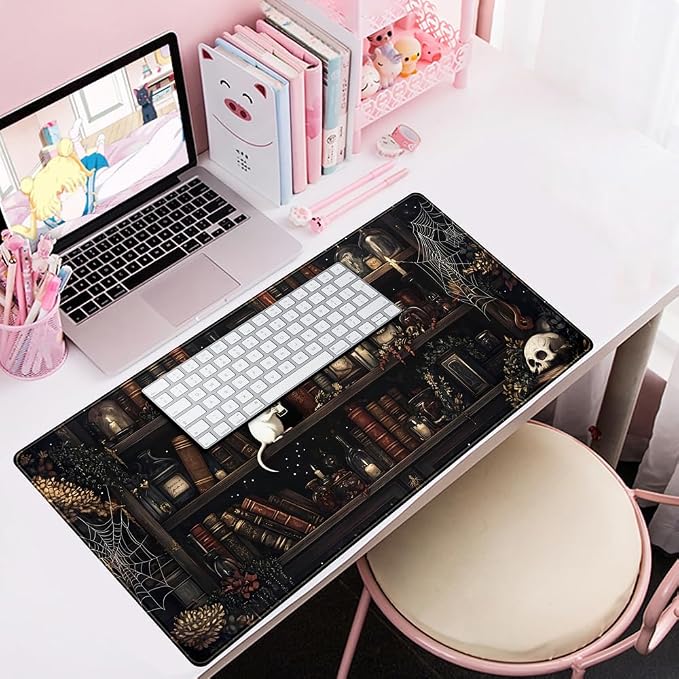 Dark Witchy Desk Mat Gaming Desk Pad Large Mouse Pad, Magician'S Fantasy - Image 7