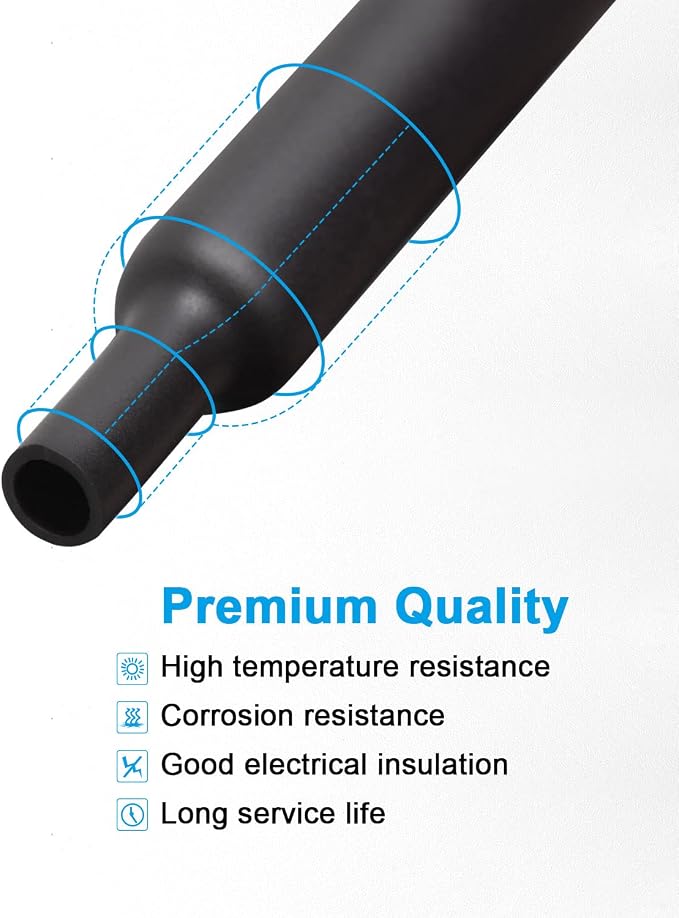 650 PCS Heat Shrink Tubing Kit, UL Approved Heat Shrink Tube Wire Wrap - Image 4