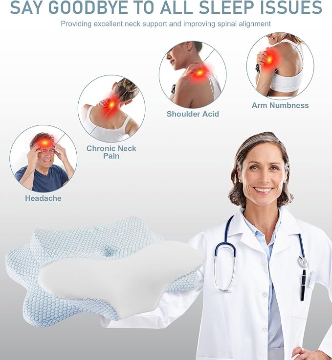 Cervical Neck Pillow - Image 7