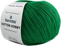 Cotton Hobby Yarn for Amigurumi Crochet & Knitting | 1.76 oz / 180 yds by buvemu