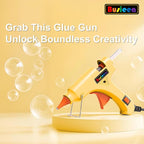 Hot Glue Gun Kit with 40 Glue Sticks, Fast Preheating Hot Melt, High Temp - Image 8
