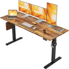 Agilestic Electric Standing Desk, 60 x 24 Inches Height Adjustable Desk by Agilestic