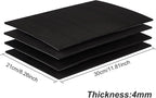 BENECREAT 8 Sheets 4mm EVA Paper Craft Foam Sheets 11.8x8.2" Black Foam Stickers - Image 2