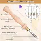 Cheloment 2 Sets of Punch Needle Kit - Image 2