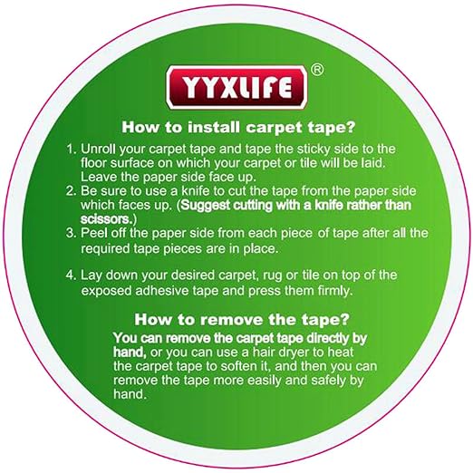 YYXLIFE Double Sided Carpet Tape - Image 6