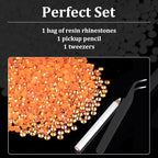 2500pcs 5mm Resin Rhinestones Bulk - Image 4