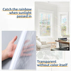 rabbitgoo Window Privacy Film, Stanied Glass Cling - Image 3