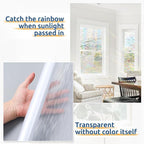 rabbitgoo Window Privacy Film, Stanied Glass Cling - Image 3