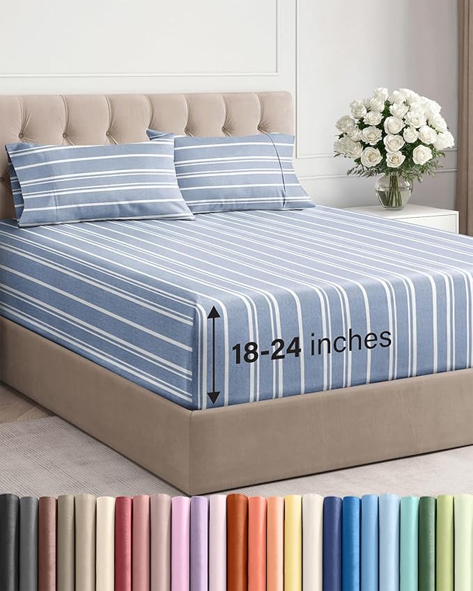 Extra Deep King Sheet Set by CGKUnlimited