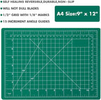 Anezus Craft Knife Precision Cutter and Self Healing Cutting Craft Mat Hobby - Image 5