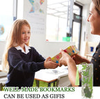 20 Sets Dried Leaves Bookmark Making Kit Transparent Bookmark DIY Projects - Image 7