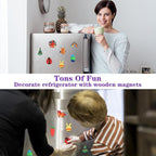 DIY Wooden Magnet 36 Art Craft Supplies Painting Kit - Image 5