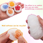 EuTengHao Peony Silicone Mold Set Flower Silicone Casting Mold Rose Resin Mold - Image 5