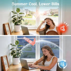Haton Window Privacy Film One Way Window Tint - Image 4