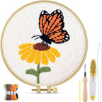 TINDTOP Punch Needle Kits, DIY Punch Embroidery Kits by TINDTOP