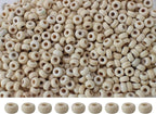 Natural Turquoise Seed Beads 4mm 1400pcs Small White Stone Abacus Loose by PAMIRTONG