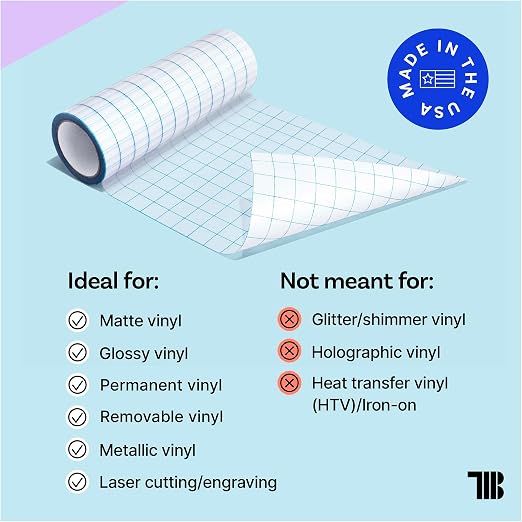 TapeManBlue Clear Transfer Tape - Image 3