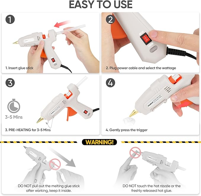 ROMECH Full Size Hot Glue Gun - Image 6
