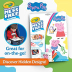 Crayola Peppa Pig Color Wonder Activity Set, Mess Free Peppa Pig Coloring Pages - Image 4