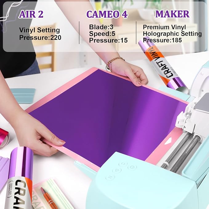 WRAPXPERT Chrome Vinyl Purple Chrome Mirror Metallic No Bubble 12" x5ft - Image 3