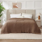100% Cotton Muslin Blanket California King 120" x 90", 6 Layers Breathable and - Image 7