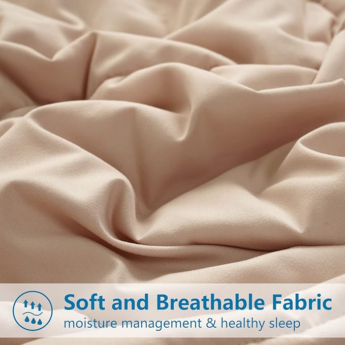 EASELAND Twin XL Down Alternative Comforter - Image 4