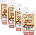 Our Own Candle Company Premium Wax Melt, Roasted Chestnut Scent, Handmade in The USA, 24 Cubes (4 Pack, 9.6oz Total)