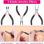 shynek 1857 Pcs Jewelry Making Supplies Kit - Image 5