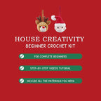 HOUSE CREATIVITY Christmas Crochet Kit - Image 5