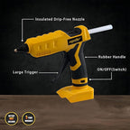 100W Cordless Hot Glue Gun Compatible - Image 2