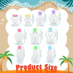 Bokon 100 Pcs Plastic Sand Art Bottles Bulk Sand Art Containers - Image 2