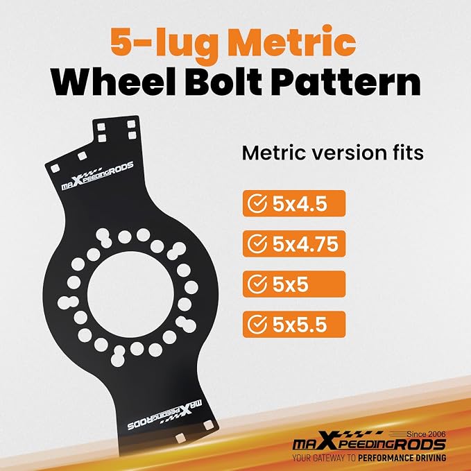 maXpeedingrods Wheel Fitment Tool and Simulator | Fits 14-22" Rims 7-17" Wide - Image 3