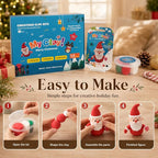 Air Dry Clay for Kids, 12 Christmas Modeling Clay DIY Model Magic Clay Kit - Image 5