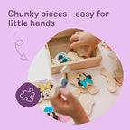 Melissa & Doug Disney Minnie Mouse Dress-Up Puzzle, 18 Pieces Mix and Match - Image 6