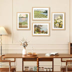 FIXSMITH A4 Picture Frame Set of 2, Natural Photo Frame - Image 7