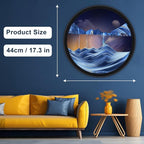 Mtadmai 17.3" Moving Sand Art, 3D Sand Art Pictures Deep Sea Sandscape Living - Image 2