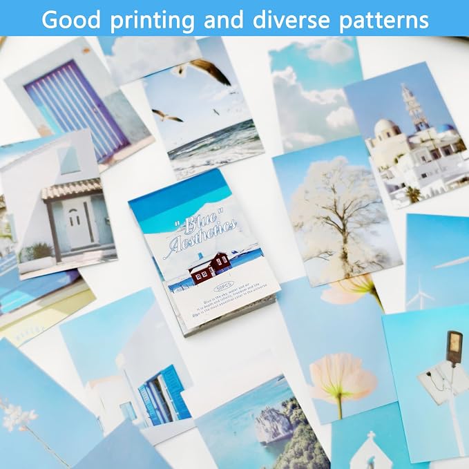 PRSTINCOL 6 Sets 300 Pcs Washi Stickers Book, Vintage Aesthetic Sticker Set - Image 6