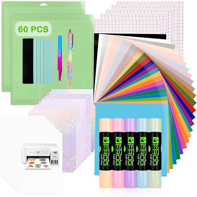 VINYL FROG 60PCS Accessories Bundle by VINYLFROG
