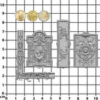 Art Mold for Polyclay Air Dry Clay Plaster, Frame and Plaque - Image 5