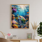 Naykow Sea Turtle Diamond Painting Kit 5D DIY Crafts - Image 3