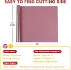 Glitter Heat Transfer Vinyl Rolls 12" x 5FT Pink - Image 2