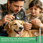 Tick Removal Tool Kit for Humans, Dogs & Cats, 13-in-1 Stainless Steel Tick - Image 2