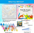 Artunion Framed Paint by Numbers Kit - Image 4