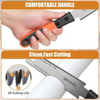 WFOEJEJ Japanese Hand Saw, 6-Inch Double-Edge Pull Saw, SK5 Flexible Blade - Image 5